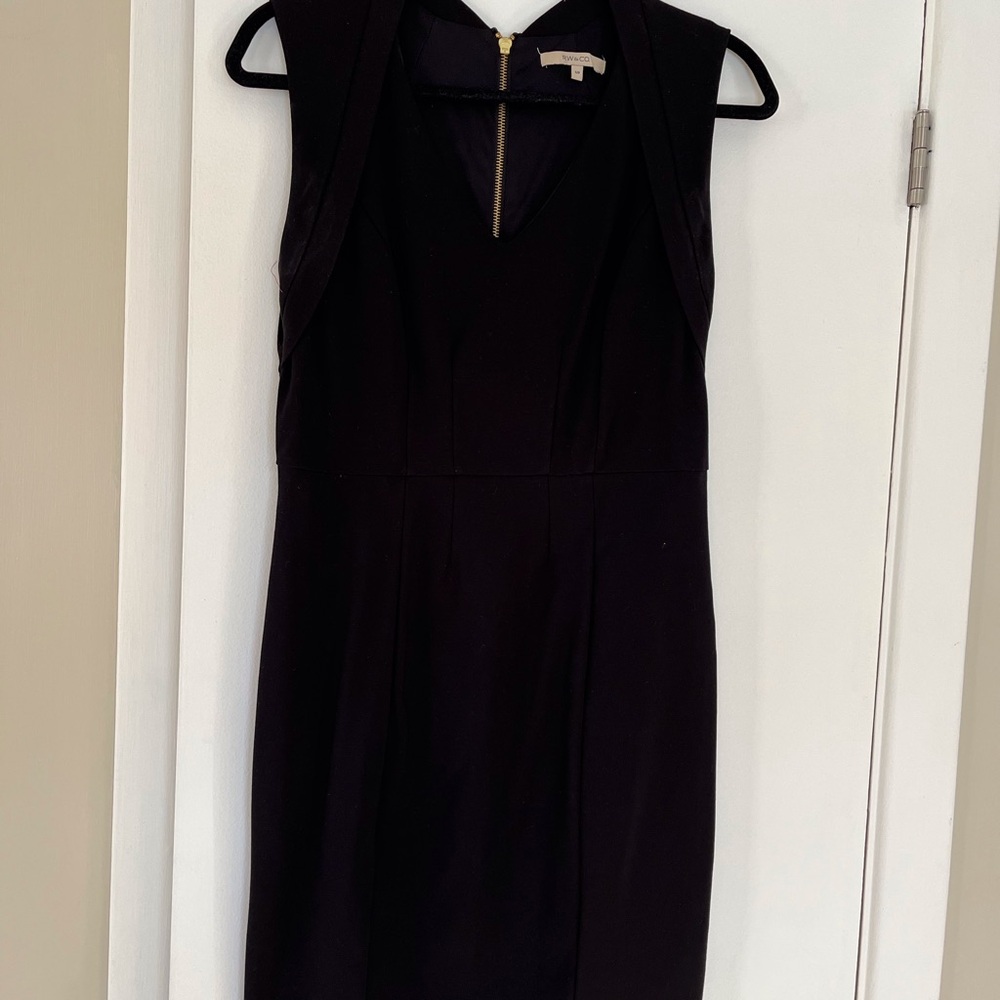 RW&CO. Black Sleeveless Mini Dress